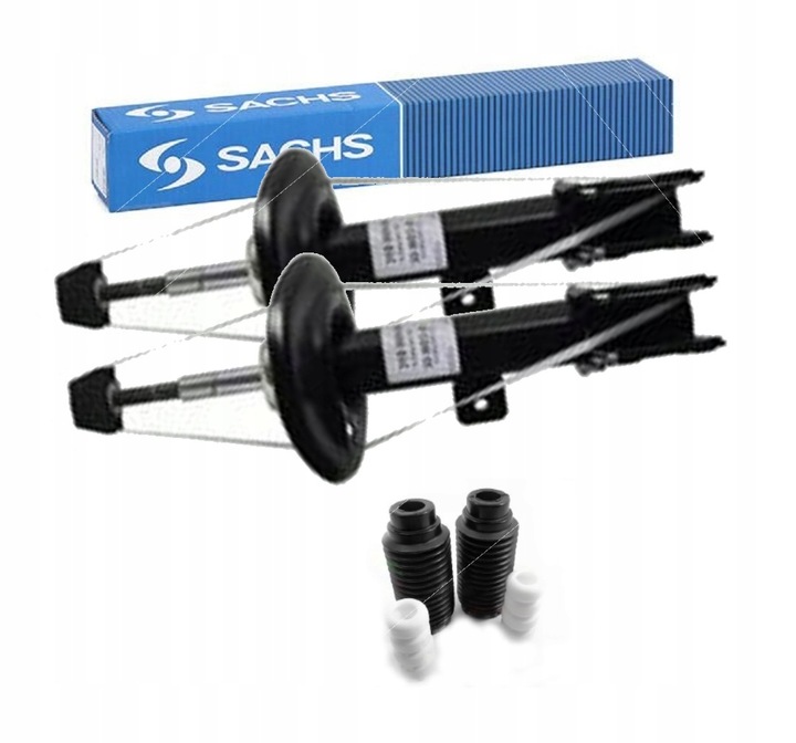 фото №1, Амортизатори sachs перед + відбійники citroen c4 2