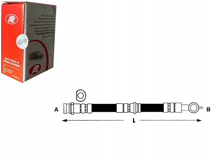 фото №1, Шланг гальмівний ap b45543980 hos3036 1987476966