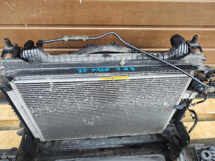 фото №5, Pas переднее радиатор jaguar xf x260 2.0 d автомат