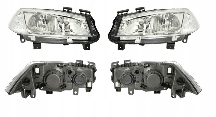 фото №1, Фары лампы renault megane ii 2 02-05 depo