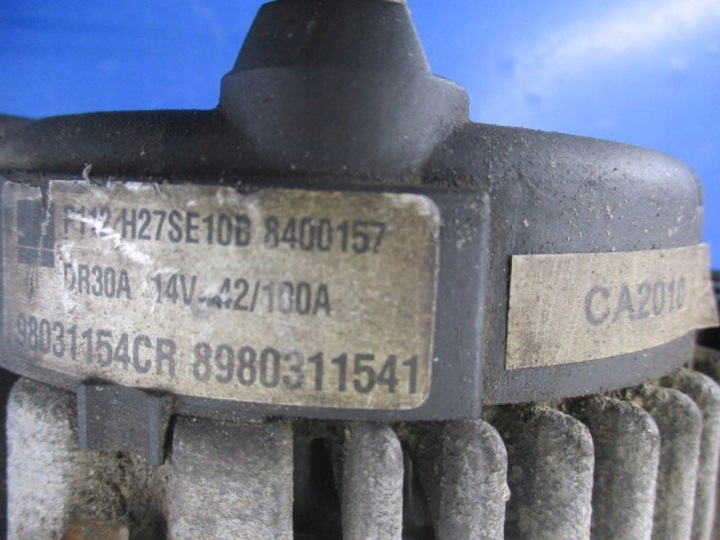 фото №6, Astra h 1.7cdti генератор 8980311541 протестированный