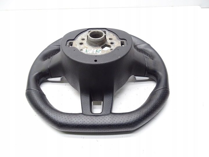 фото №11, Руль кожа стёганая срезанная 1k8419091t vw scirocco iii golf vi