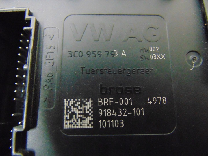 фото №14, Механізм скла ліві перед vw passat b7 3c0959793a