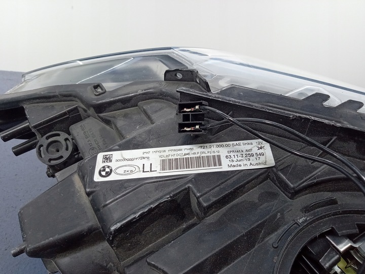 фото №6, Bmw 3 f30 f31 фара левый h7 eu 7259549