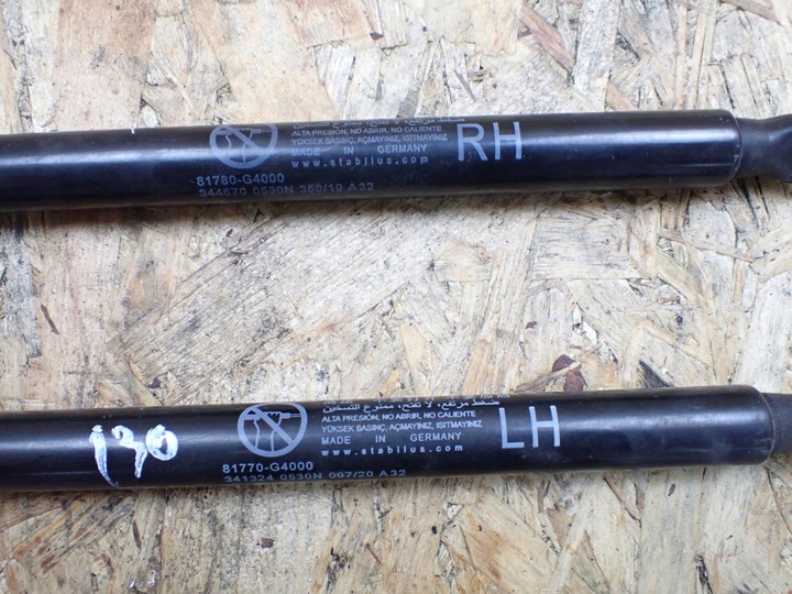 фото №5, Амортизатор телескоп крышки багажника hyundai i30 iii европа 81780-g4000 kpl