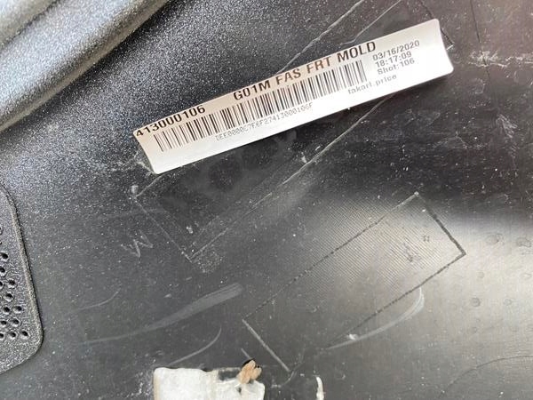 фото №7, Бампер перед переднє bmw x3 g01 м-пакет 17-