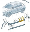 фото №8, Планка двері зад ліва vw t-roc 2ga854949d org