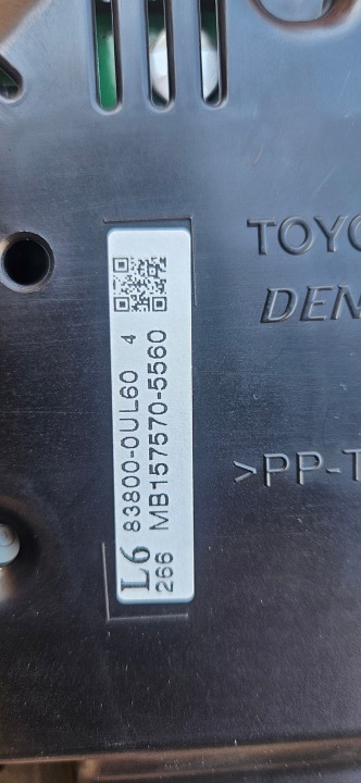 фото №15, Toyota chr c-hr ii зеркало правое 14 pin камеры 87910f4310 blis