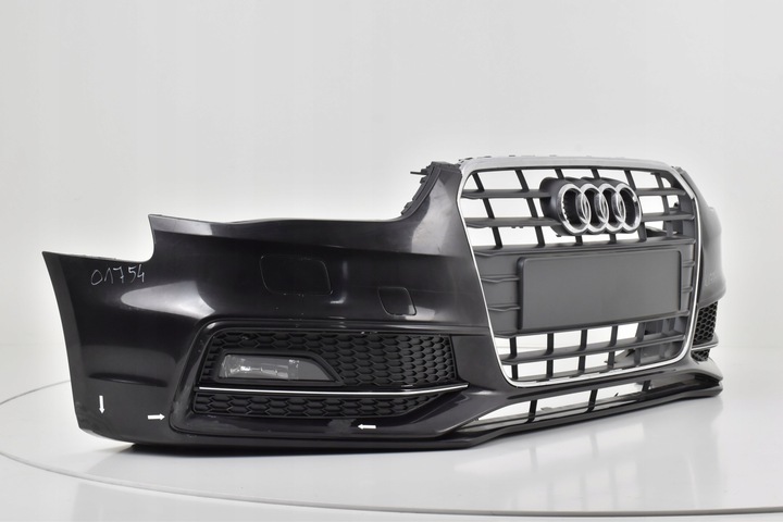 фото №12, Audi a4 b8 рестайлинг s-line 2012- бампер переднее