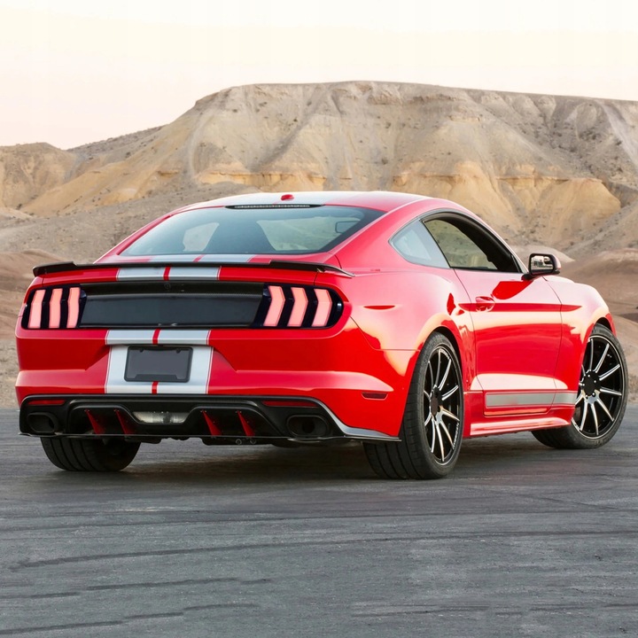 фото №11, Лампи зад ne kpl повний led діоди динамічний ford mustang vi 6 2015-2023 рестайлінг