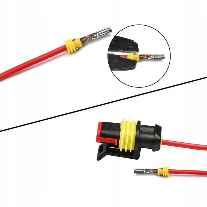 фото №16, Разъём штекер соединитель герметичные набор 352 superseal