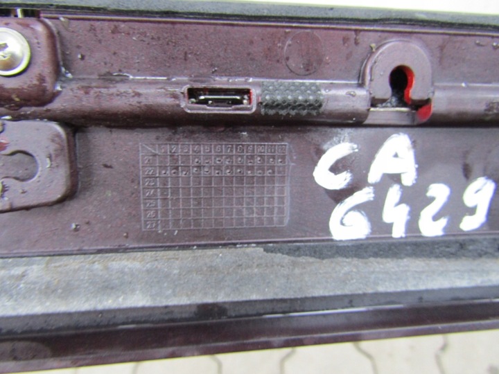 фото №13, Накладка планка крышки зад нижняя kia ev6 21-