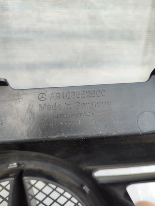 фото №11, Mercedes sprinter 910 907 a9108852600 хром решітка радіатор решітка радіатора