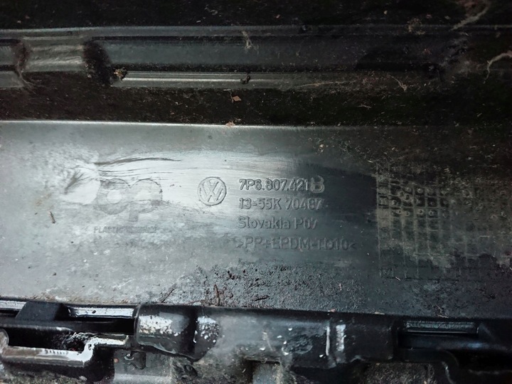 фото №14, Vw touareg 2 ii 7p6 10- бампер задній зад