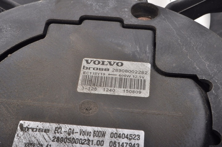 фото №7, Volvo xc90 вентилятор радиатор 30776419