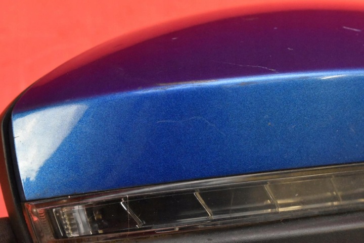 фото №10, Дзеркало праве сині uk 5e0857934 skoda octavia 3 iii 13-17 9 pin