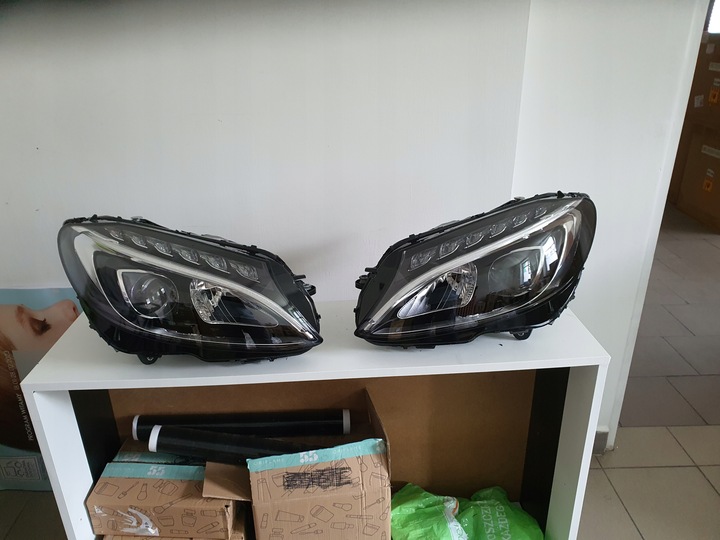 фото №1, Mercedes w205 led performance лампи