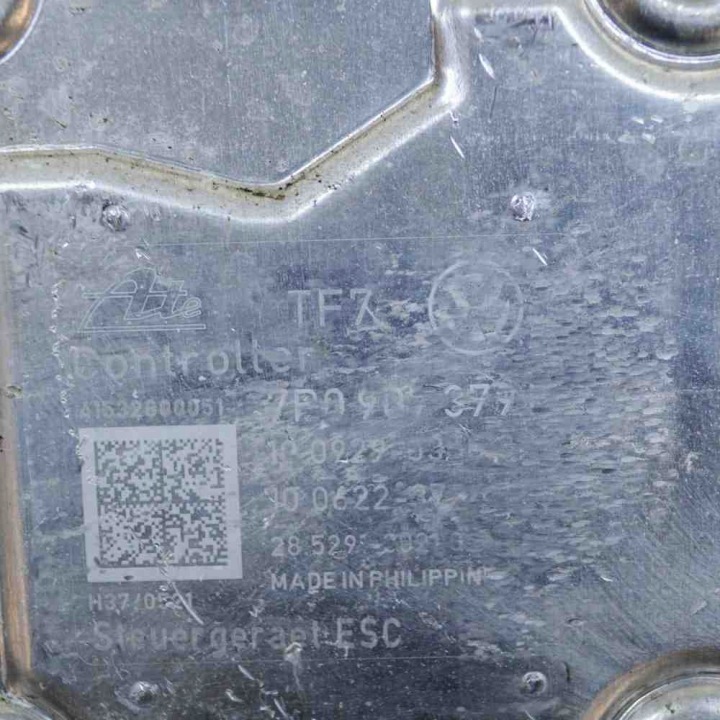 фото №8, Блок керування abs vw touareg 7p5 7p0907379 12105673 3.0l 193kw 2015