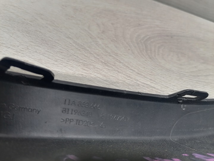 фото №10, Vw id4 накладка бампера праві перед 11a853666