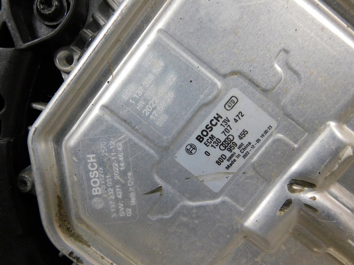 фото №11, Audi q5 80a усилитель pas перед радиатор балка вентилятор