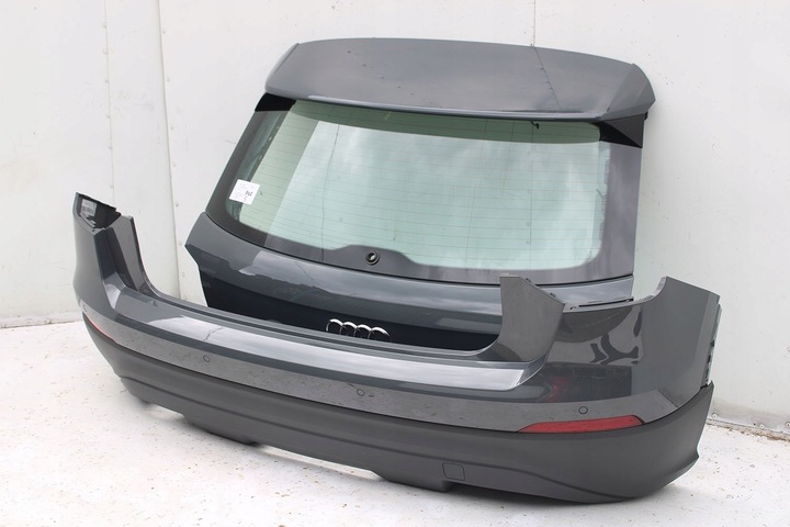 фото №9, Audi q2 зад бампер + кришка багажника + лампи лампа задній колір: g3g3 lx7m