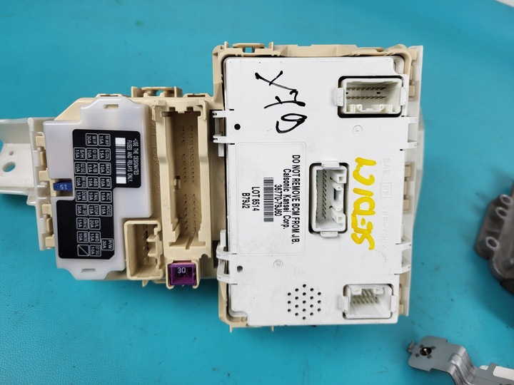 фото №11, Fiat sedici suzuki sx4 08r 1.9 ddis d19ss 120 km комп'ютер замок запалювання набір