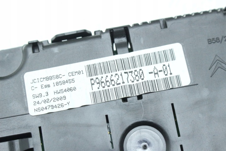фото №6, Панель приладів 9666217380 citroen c4 picasso i 1.6 vti європа
