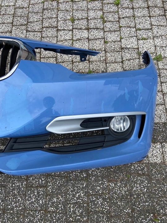 фото №6, Bmw f30 f31 бампер переднє kpl решітка