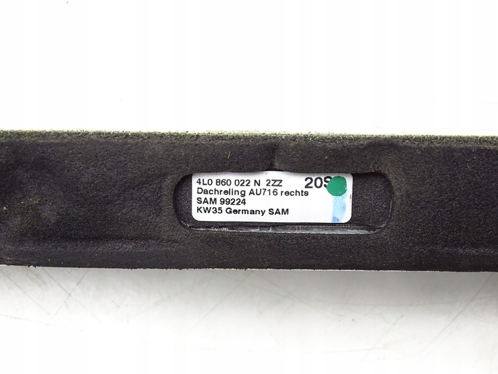 фото №12, Kpl 2x рейлінги рейлінги дахові audi q7 4l хром