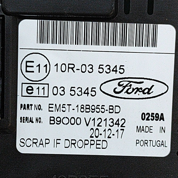 фото №6, Ford transit - tourneo connect 2018 монітор / дисплей / екран