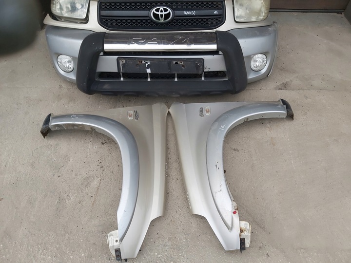 фото №5, Toyota rav4 ii комплектний перед бампер капот решітка радіатора