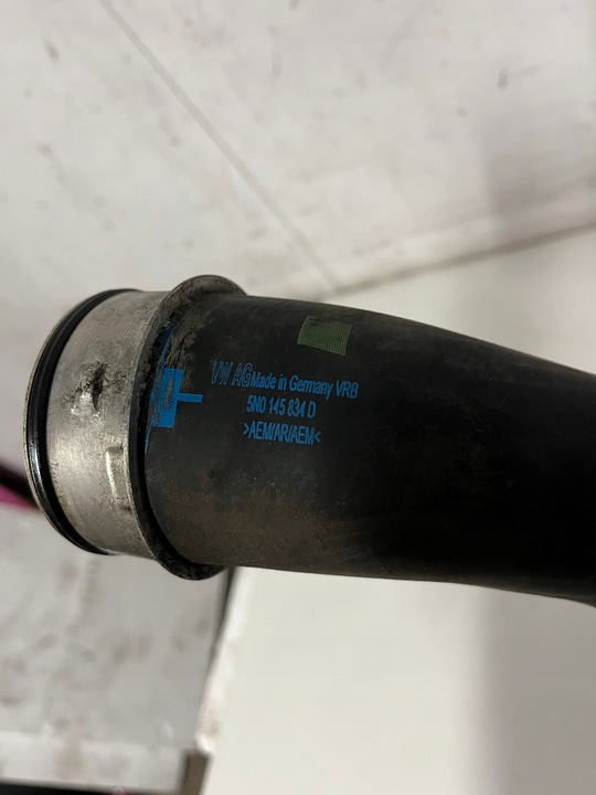 фото №5, Труба шланг интеркулер vw seat skoda audi 2.0 tdi 5n0145770a