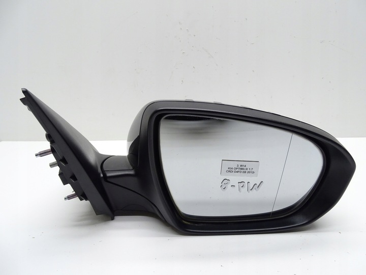 фото №1, Зеркало правые правые перед передние kia optima iii eb 8 pin