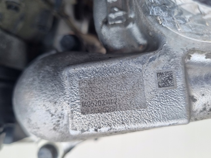 фото №8, Двигатель bez оборудование citroen c3 picasso 1.6 hdi ehdi e-hdi 92km 9h06 9hp