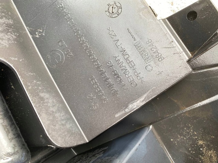 фото №9, Bmw ix i20 бампер задний m набор lci рестайлинг 2025+ a90 sophisto серый