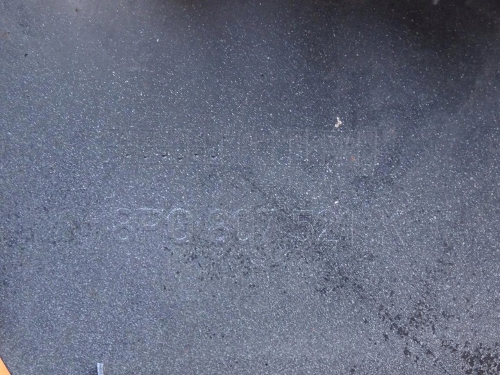 фото №9, Audi a3 8p рестайлінг спойлер накладка дифузор бампера зад s-line 8p0807521k