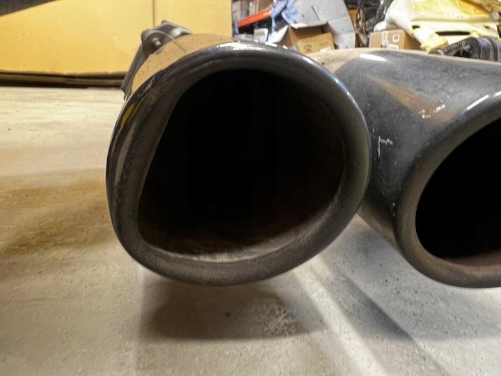 фото №10, Глушитель труба выпускная выхлоп зад конечный bmw m5 f90 m8 f91 f92