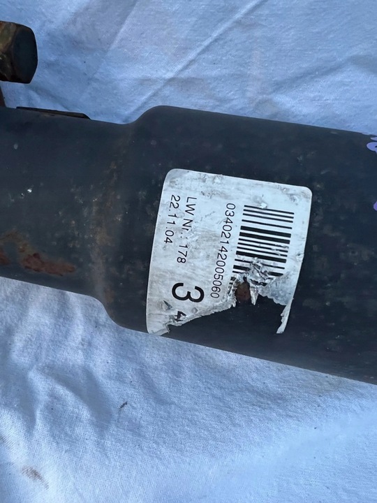 фото №5, Bmw x3 e83 2.0d дорестайлінг wał привідний 3402142