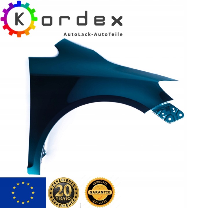 фото №1, Крило volkswagen golf v plus 5 + колір lc5f c5f 05-09 правий перед
