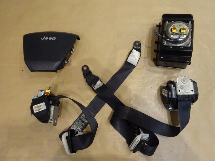 фото №1, Подушка подушка безопасности ремни kpl jeep compass i 07-