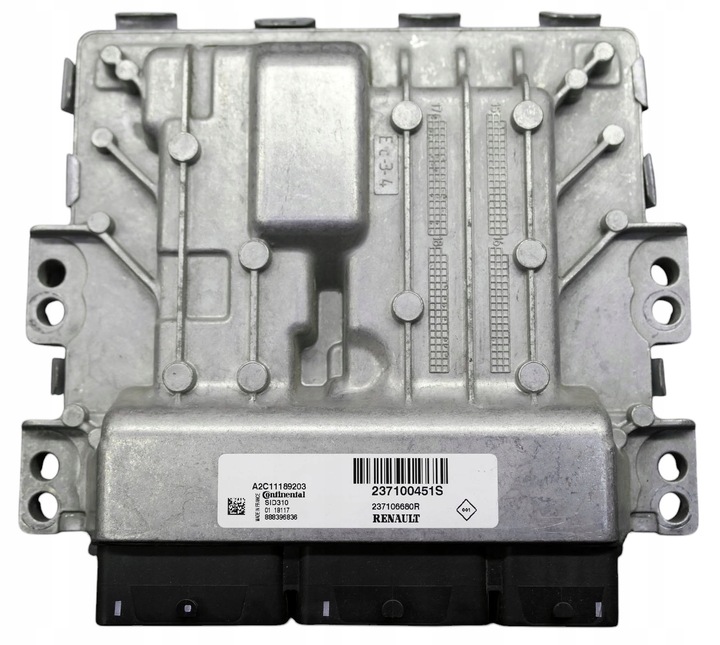 фото №1, Блок управления двигателя renault kangoo iii 1.5 dci 237100451s + программирование