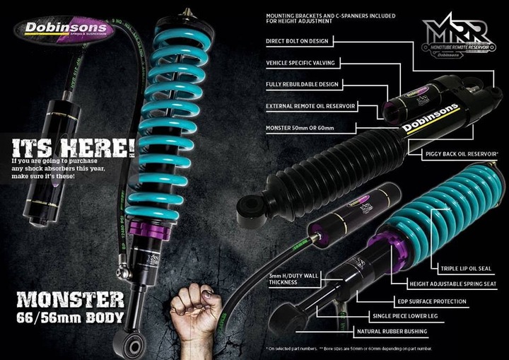 фото №9, Dobinsons mrr амортизаторы nissan patrol рестайлинг 2 ''