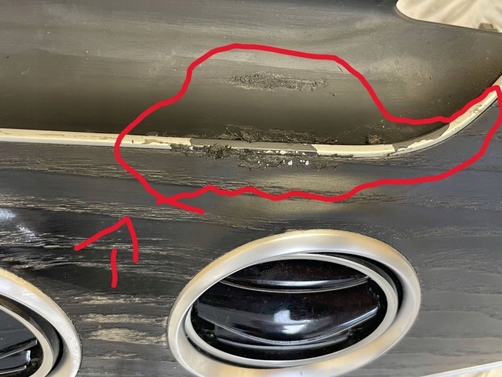 фото №9, Mercedes oem номер a2139000210 w213 dekor молдинг декоративная решётка воздуховод