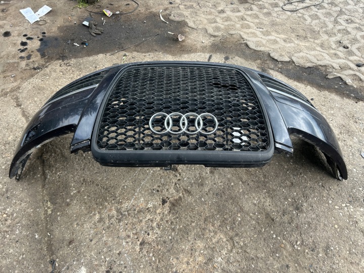 фото №9, Audi a6 c6 бампер передній комплектний lz5d