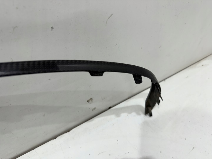 фото №8, Audi s8 d4 рестайлинг задняя планка диффузор карбон спойлер оригинал !