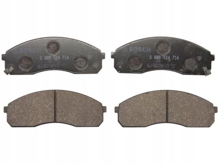 фото №8, Bosch 986 424 714 набір гальмівні колодки гальмівних, гальма дискові