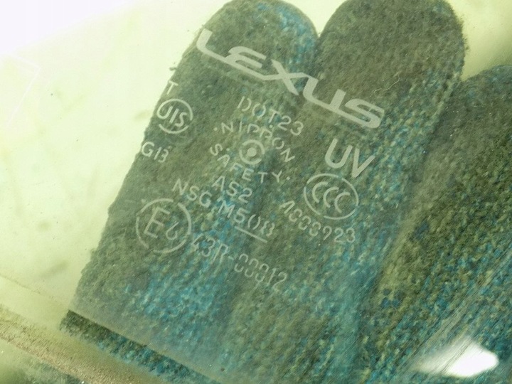 фото №4, Lexus is ii is220d sedan скло двері лівий перед