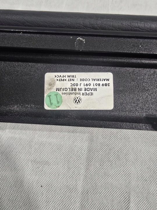 фото №8, Vw passat b5 универсал ролета сетка багажника 3b9861691j