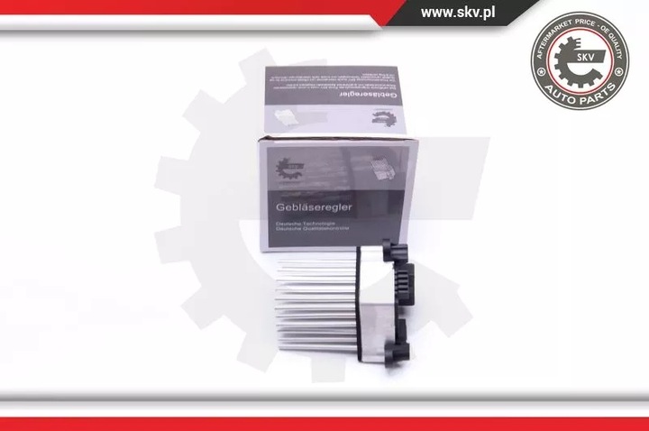 фото №1, Резистор вентилятор esen skv