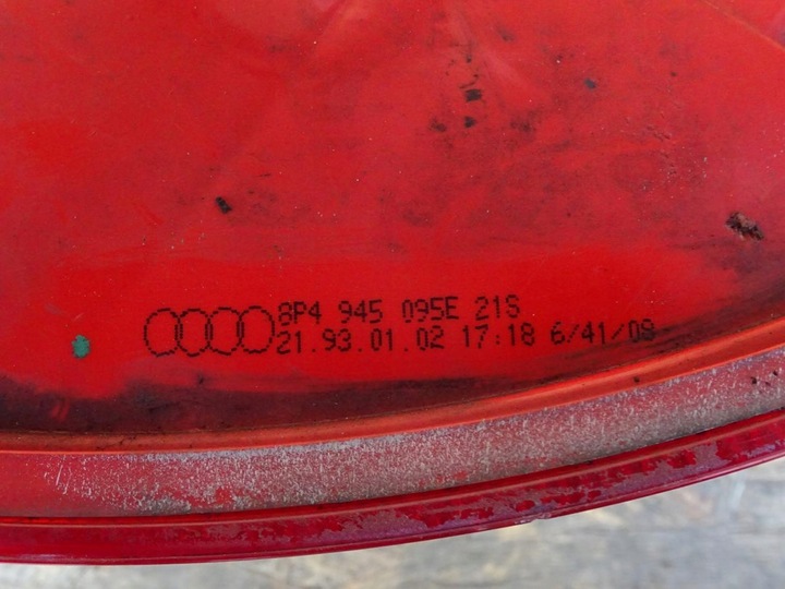 фото №10, Audi a3 8p 8p4 5d sportback рестайлинг 08-12 лампа левая зад задняя led 8p4945095e